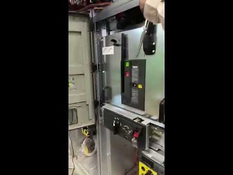 HOW TO RACKIN RACK OUT MV BREAKER/SCHNEIDER SWITCHGEAR RACKOUT RACKIN/MV BREAKER PANEL