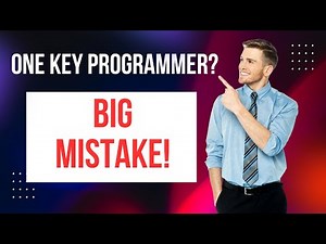 Why One Key Programmer Is NOT Enough (Locksmith Pro Tips)