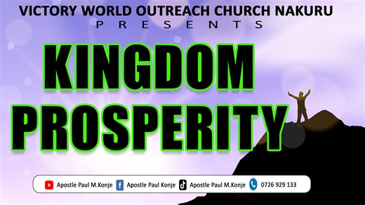 44 reactions · 8 comments | KINGDOM PROSPERITY by Apostle Paul Victory World Outreach Church - Nakuru For Prayers & Giving: 0726929133 Facebook: https://www.facebook.com/profile.php?... YouTube: @paulkonje | Apstl Paul Konje | Facebook