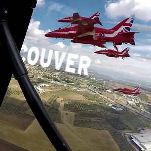 21K views · 519 reactions | The 's RAF Red Arrows are coming to Vancouver! Join us at Jack Poole Plaza Thursday 26 September for your chance to meet the Red Arrows team and watch them fly over Vancouver! | British High Commission, Ottawa | Facebook