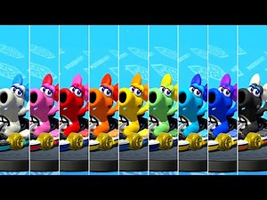 Mario Kart 8 Deluxe - All Birdo Colors