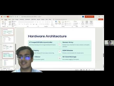 Smart Railway Monitoring System (SRMS) | Embedded Systems Project | Avinab Singh | 23BCE5140