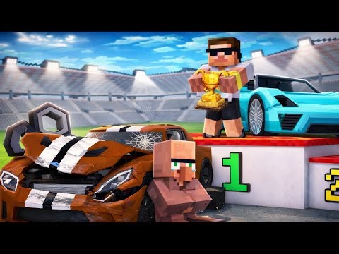 I Defeated Doorbin in Car Racing in Minecraft 🏎️🔥