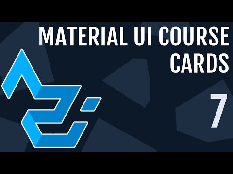 Material UI Course #7 | Cards