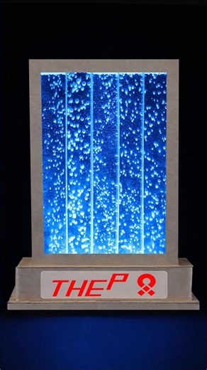 Amazing Color Shifting Water Wall Effect🟢🔴