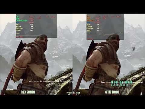 GTX 1080 vs RTX 3080 - 1440p