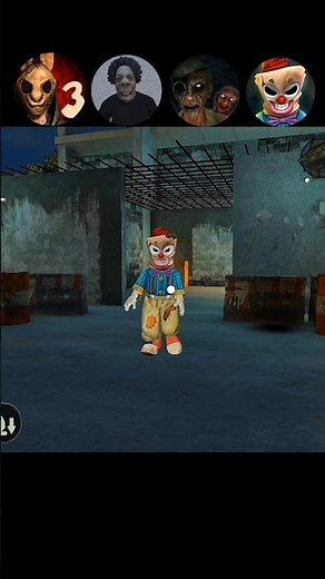 Horror Tale 3 vs IShowSpeed vs Granny 2 vs Freaky Clown 👻 Who Wins #horrorgame #shorts