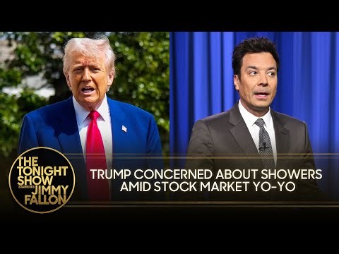 Trump Signs Order to Make Showers Great Again, Admits Fear of a Depression Led to Tariff Pause