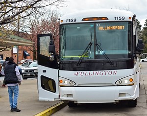 Bus service stopping routes that connect Lehigh Valley with New York, Philadelphia; it blames PennDOT