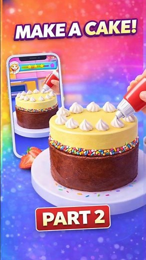 🎂Make a Cake - Part 2I Cake Decorating Game🎮