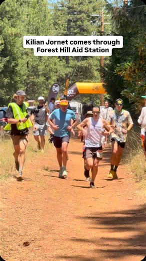 1.7K reactions · 28 shares | @kilianjornet is battling at the top of the @wser after a quick pit stop at the Forest Hill Aid Station (mile 62), where he briefly traded places with @jeffmogavero for third. Jornet’s crew cooled him off as temperatures soared into the 90s under mid-day sun. He and Mogavero continue to run tight together in third and fourth coming out of Forest Hill. Ahead of them are @halfasianchris and @calebolson123, who currently leads the race. | Outside Run | Facebook