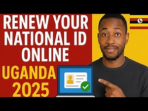 How to Renew or Apply for a National ID Online in Uganda (2025 Full Guide) | Step-by-Step Tutorial