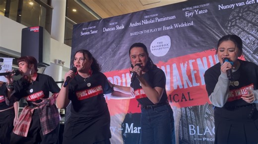 Here is Sheena Belarmino (Wendla Bergmann) and the cast of The Sandbox Collective's Spring Awakening singing 'Mama Who Bore Me' and 'Mama Who Bore Me (Reprise)'. The show runs from February 13 to March 22, 2026 at The Black Box in The Proscenium Theater, Rockwell, Makati. Follow our YouTube channel @theaterfansmnl for more sneak peeks. #SandboxSpring2026 | TheaterFansManila.com