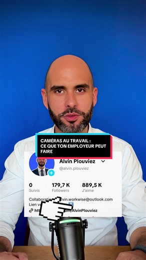 Caméras et surveillance au travail : ce qui est autorisé ou non pour ton employeur #droitdutravail #emploi #salarié #entreprise