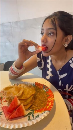 Goa🏡2nd Day Food Review🥘🤤🍉#hindi #minivlog #food #makeup #vlog #youtubeshorts #ytshorts #shorts