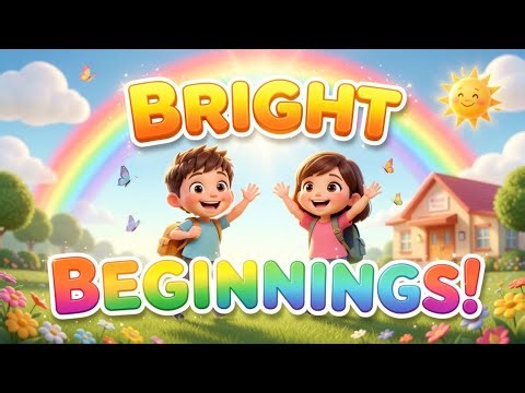 Bright Beginnings song for toddlers| Fun songs for children| learning songs