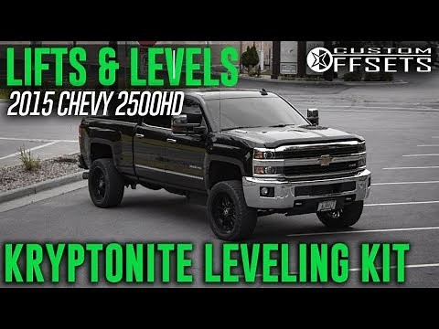 Lifts & Levels: Stage 1 Level Kryptonite 2015 Chevy Silverado 2500HD