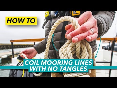 How to coil mooring lines | This simple method ends tangled rope frustration | Motor Boat & Yachting