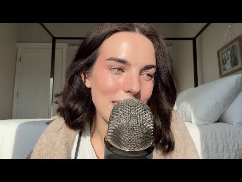 ASMR Gum Chewing Whisper Ramble to Help You Fall Asleep 😴 🌙