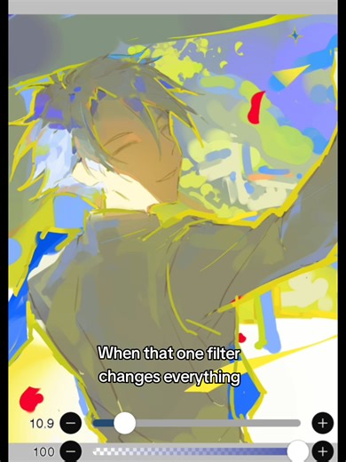 色のフィルターでアートを変える方法