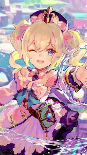 Colorful Abstract Animation with Distorted Imagery