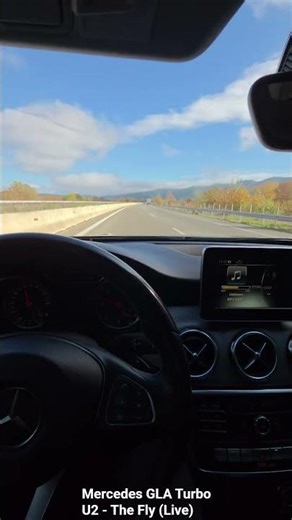 POV Mercedes GLA Turbo 2025, Greece | U2 - The Fly (Live) | 4K HDR 60fps #mercedesgla
