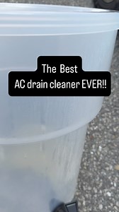 Started with a 5-gallon bucket… now we’re scaling up. 💪🪣💧 This is the custom A/C drain line cleaner we’ve been using on every service call — and it works like magic. ✅ Clears build-up ✅ Prevents clogs ✅ Safe, effective, and tech-approved It worked so well, customers started asking for it… Now we’re growing FAST and gearing up for bigger batches, bigger reach, and BIGGER results. This isn’t just drain cleaner — This is the product built by techs, for techs. #DrainLineClear #BuiltByTechs #AirWe