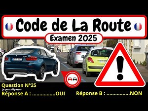 ✅ TEST GRATUIT DU CODE DE LA ROUTE 2025 🚗 #100