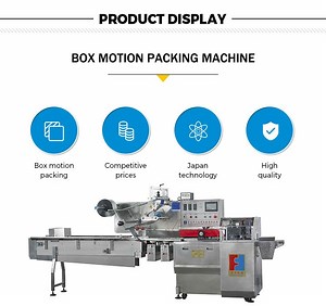 [Hot Item] Automatic Tablet Blister Pillow Packing Flow Wrapping Machine