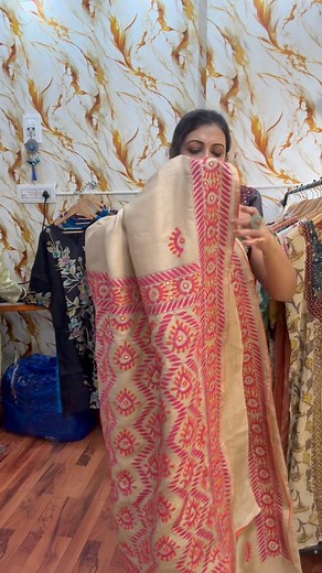 62K views · 1K reactions | Booking no 8240272533 #saree #tussar | Bongololona Original | Facebook