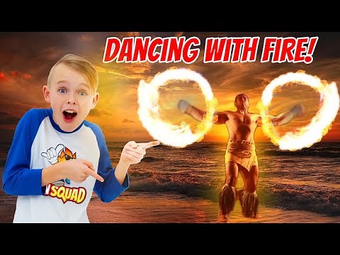 I Saw The World Fire Knife Championship Competition! Jack Skye