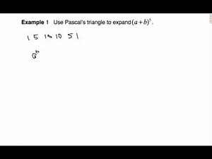 Pascal's Triangle and Combinations - Concept