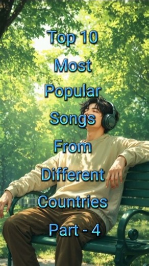 Top 10 Most Popular Songs From Different Countries Part - 4 #top10#shorts #viral #countrysongs #song