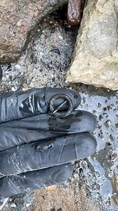 57K views · 1.4K reactions | c. Late medieval iron shoe buckle, remarkably well preserved thanks to the anaerobic nature of Thames mud, which slows down organic decay and rust. #mudlarkingfinds #mudlark #mudlarking | London Mudlark: Lara Maiklem Mudlarking | Facebook