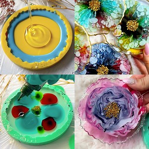 22K views · 443 reactions | The Magical Process of Creating Coasters! ✨ | Simple | Facebook