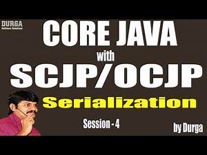 Core Java With OCJP/SCJP: Serialization Part- 4||Customized serialization - 2