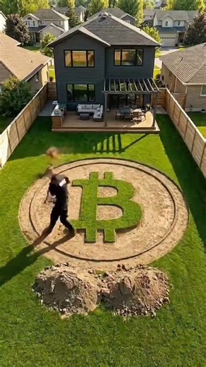 Bitcoin logo swimming pool create ai video iPhone style swimming pool #viral #ai #shorts