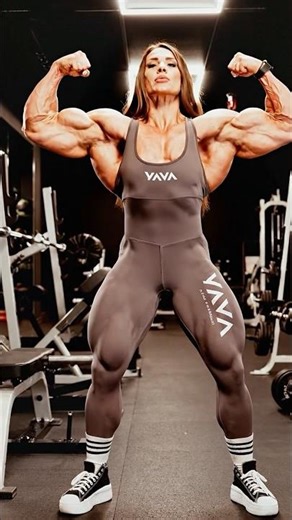 Strength Is Earned 💪🔥 #ai #fmg #femalemusclegrowth