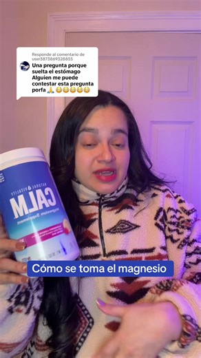 Respuesta a @user3873869328855 cómo se toma el magnesio? #TikTokShopCreatorPicks #magnesium #calmmagnesium