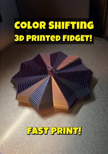 ✨ THIS 3D Printed Expanding Sensory Fidget is so FUN to Make! ✨ Who doesn’t need another fidget? 3D printers are perfect for making these, and there are so many fun, free designs out there to do it! We found this one that is a 10 point star and had to share it, even if it didn’t come out perfect (as you can see). It still turned out pretty cool and can definitely be cleaned up or reprinted to come out with perfection. Also, it is a rather fast print, taking only about 3 hours to 3D print! Oh, an