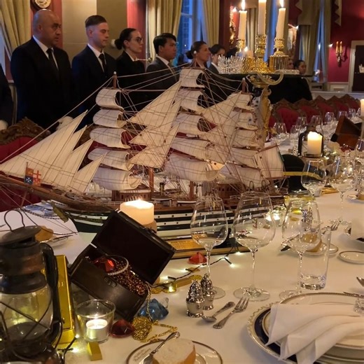 International Butler Academy | 🏴‍☠️ Ahoy, Mateys! TIBA’s Pirate Table Is a Treasure! Our butler students just transformed a table into a pirate’s paradise, and we’re... | Instagram