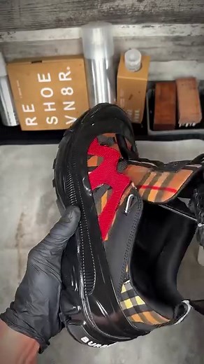 76K views · 424 reactions | HOW TO CLEAN BURBERRY SHOES  FOLLOW FOR...