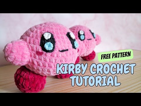 Quick & Cute Kirby Amigurumi Crochet with Free Pattern | Amigurumi Forge