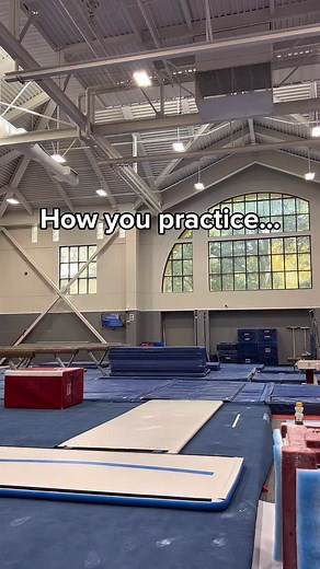 Practice like you’re competing 💪🏼 #gymnastics #athlete #sports #fitness #athletics #competition #workout #fitness #olympics | Taylor Burkhart