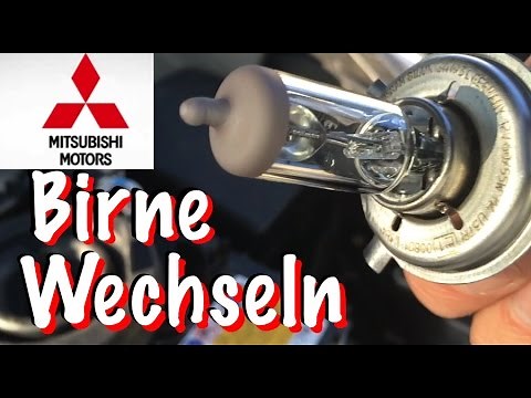 Mitsubishi Space Star - Scheinwerfer Birne Wechseln