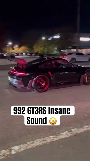 Porsche 992 911 GT3RS Exhaust Sound #porsche #porsche911 #911 #gt3rs #supercar #fastcars #loudcar