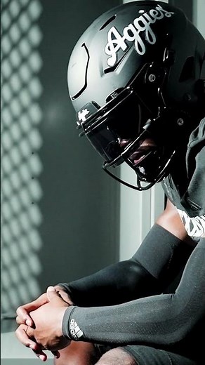 Black Uniform Jersey Reveal #aggiefootball #collegefootball #football #gigem #shorts