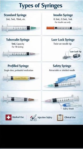 Types of Syringes
