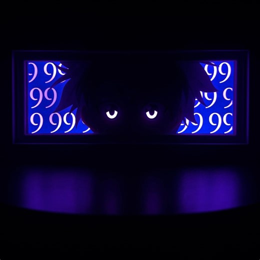 Killua Zoldyck 3D LED Shadow Box Lamp - Hunter X Hunter Anime Lightbox - Etsy UK
