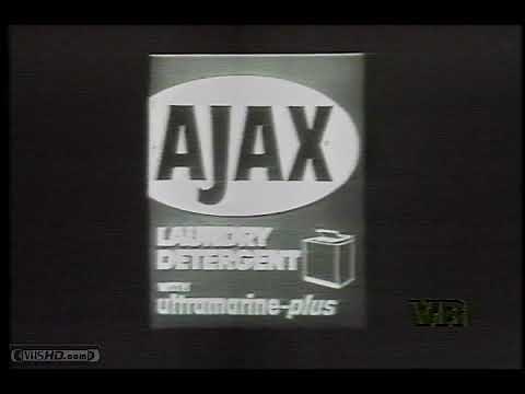 1960's Ajax Laundry Detergent Commercial - Stronger Than Dirt